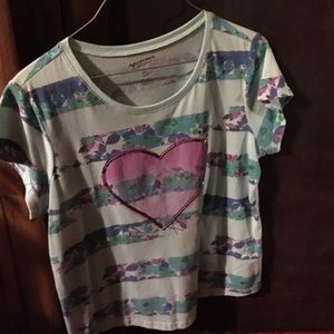 Cute plus size girl t-shirt