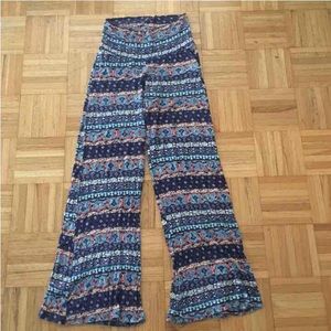 About a girl boho beach pants