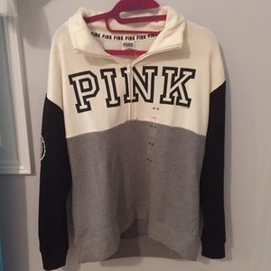 New PINK Quarter Zip💕