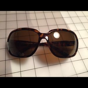 Women polarized brown tinted sunglasses