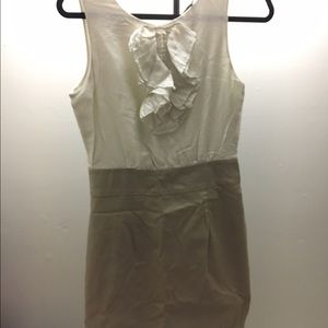 BEIGE DRESS