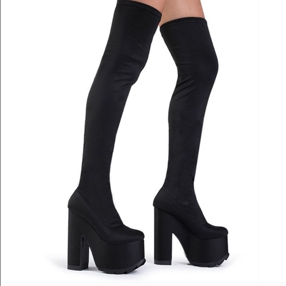 Thigh High Platform YRU Boots