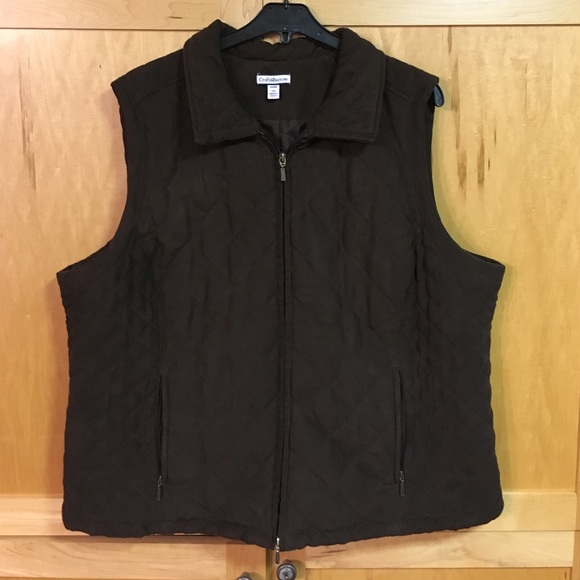 Croft & Barrow quilted vest. 2x