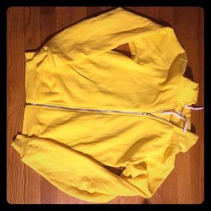 Yellow American apparel hoodie
