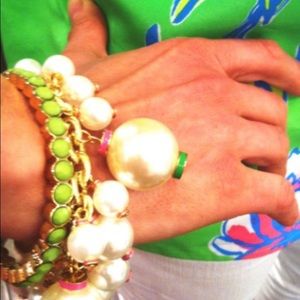 Lilly Pulitzer 💚💖Green and Blue Bangles