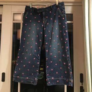 Lilly Pulitzer cropped jeans