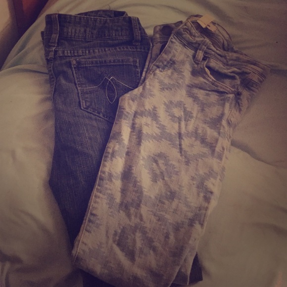 Printed jeans (women's)