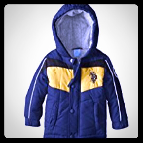 U.S. Polo Assn. Baby Boys' Hooded Puffer Jacket