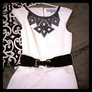 Antonio Melani black and white dress