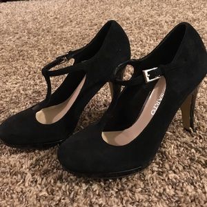 Franco Sarto black heels