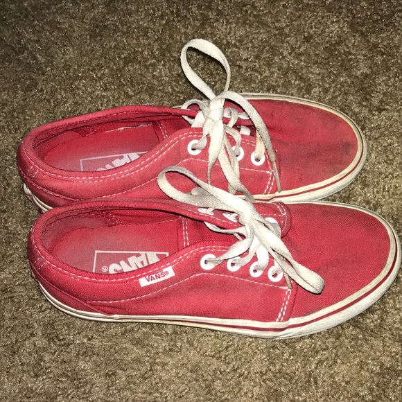 Red Vans - Picture 2 of 3