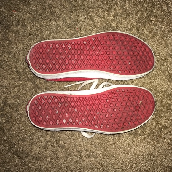 Red Vans - Picture 3 of 3