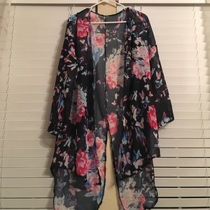 Floral kimono