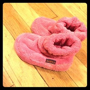 Fuzzy Baby Slippers