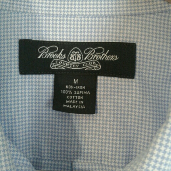 Brooks Brothers Country Club Button Down Men's M - Picture 2 of 4