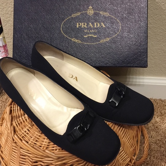 Prada Madras Rovere heels
