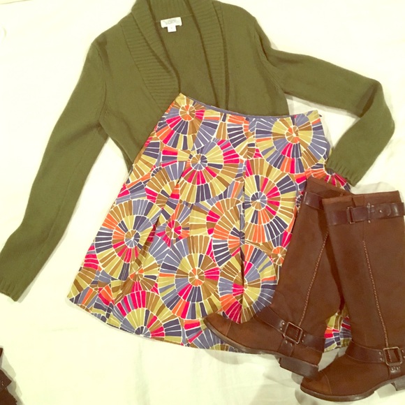 Talbots Pleated Skirt