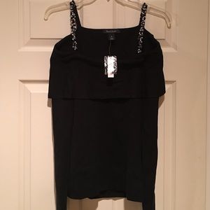 White House Black Market off the shoulder sweater.