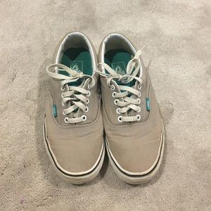 Vans Grey and Turquoise