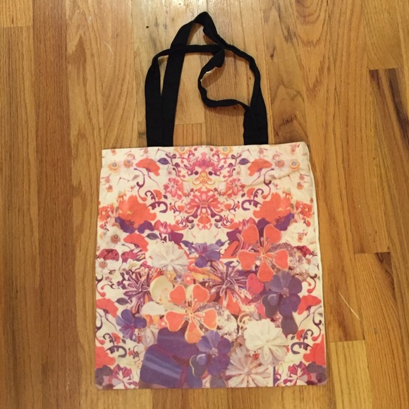 Topshop Mary Katrantzou Canvas Tote