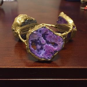 Bourbon and Boweties Stone Bangle