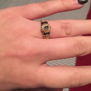 Real gold diamond ring!