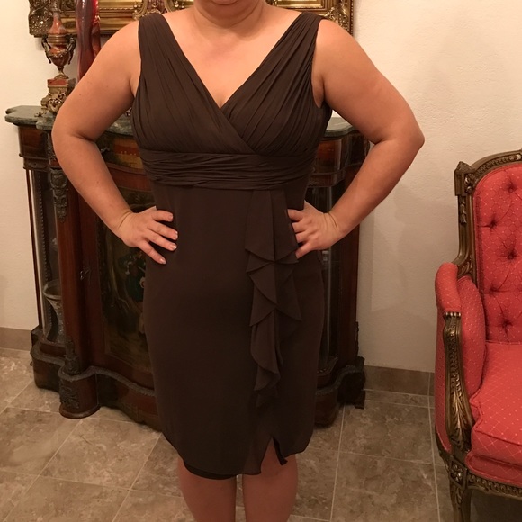 Brown dress