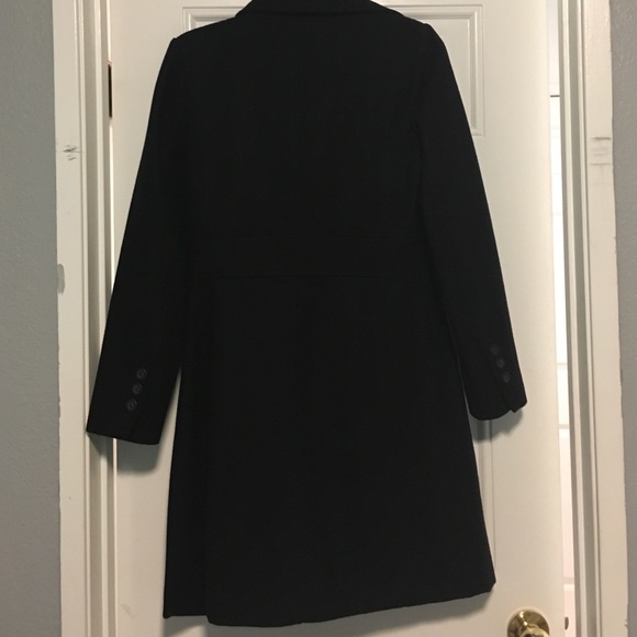 🎉HP🎉Women's Long Black Coat - Picture 3 of 3
