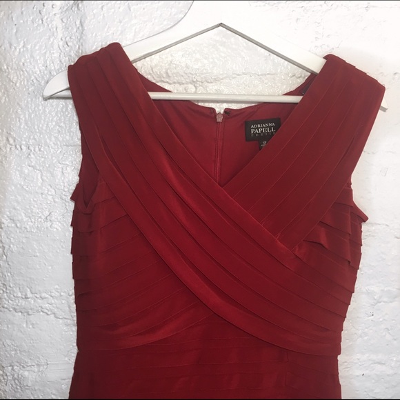 ADRIANNA PAPELL 🍂 Layered Sheath 🍂 - Picture 6 of 7
