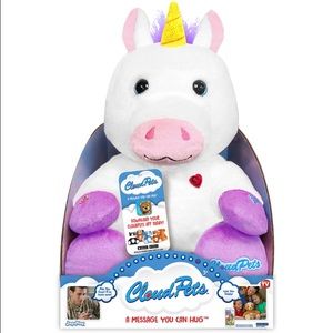 Unicorn cloud pet plush stuff animal