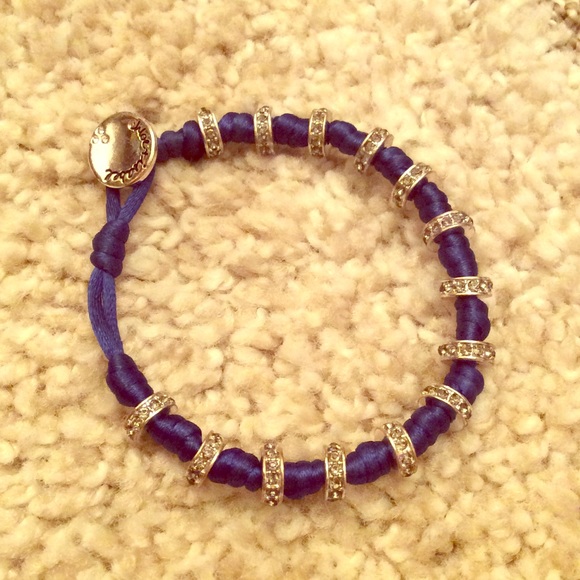 Chloe and Isabel Knotted Blue Braceler