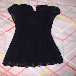 Black Lacey blouse