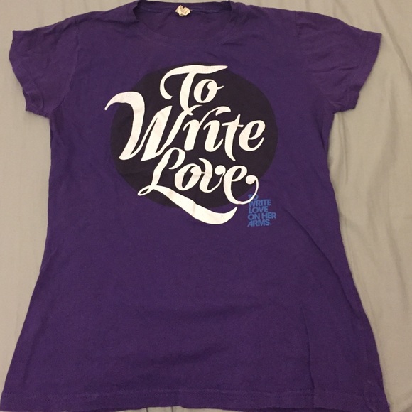 TWLOHA Purple Shirt
