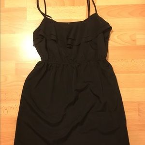 Black short dress