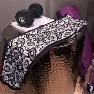 Size 4 Gray Floral print Lulu cropped Leggings