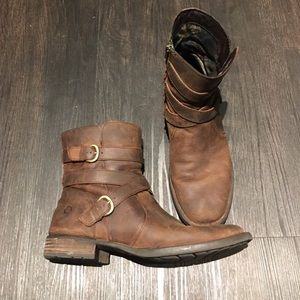 Born Leather Booties