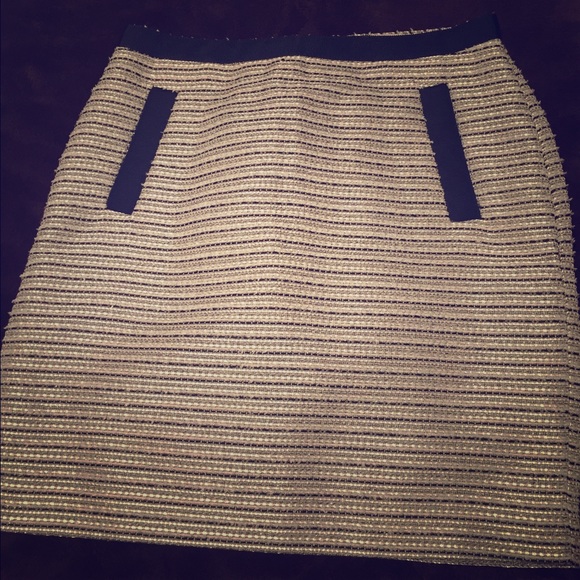 Ann Taylor twill skirt
