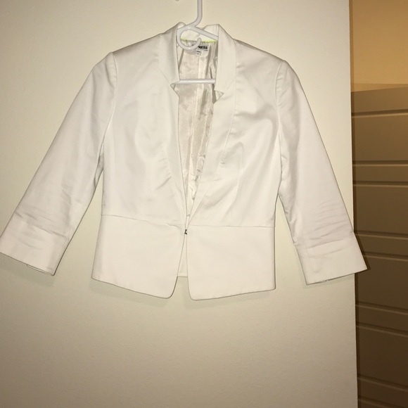 White Express blazer