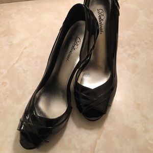 Womens sexy black heels