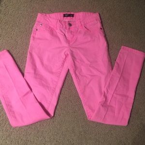 FOREVER 21 neon pink skinny jeans size 25