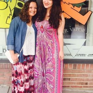 India Boutique Size L Maxi Dress