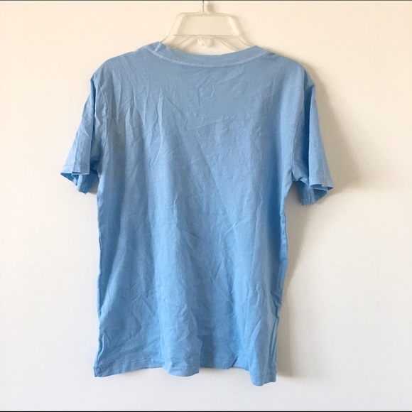 J. Crew Light Blue Tee Shirt NWT - Picture 3 of 4