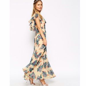 NWT ASOS floral maxi dress