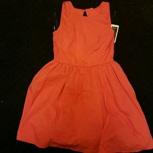 Coral dress