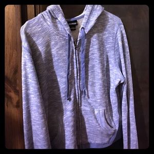 Light blue joe boxer hoodie