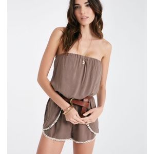 Wet Seal Other - NWT Strapless Romper with Envelope Shorts Wet Seal Other - NWT Strapless Romper with Envelope Shorts