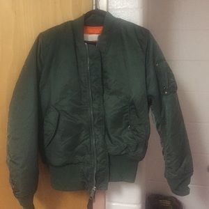 Men's Alpha Industries MA-1 flight bomber jacket