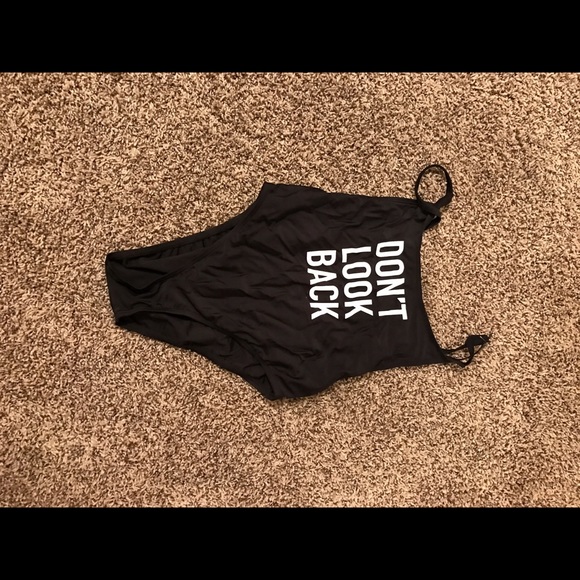 Other - "Don't look back" bathing suit
