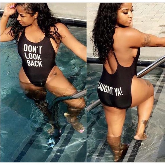 "Don't look back" bathing suit - Picture 3 of 3