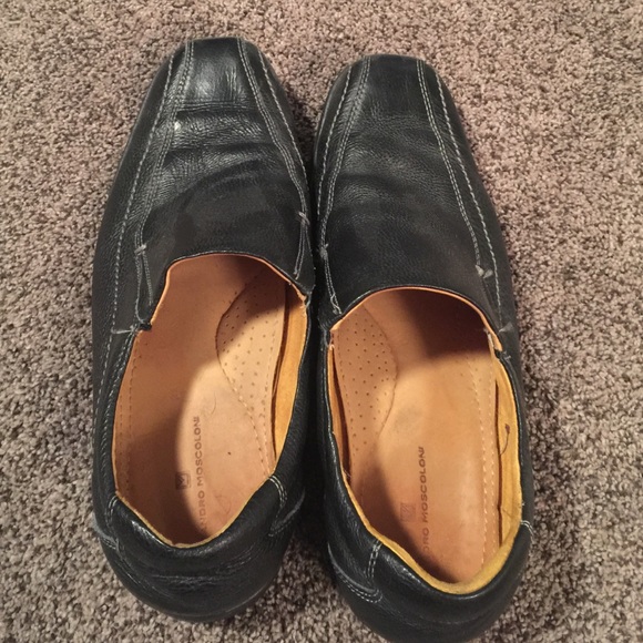 Sandro Moscoloni men's 13 black dress slip on shoe - Picture 3 of 4